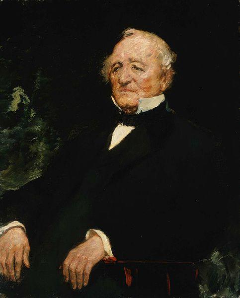 William Holman Hunt Charles Sumner portrait William Morris Hunt oil painting image